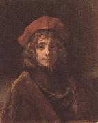 REMBRANDT Harmenszoon van Rijn Portrait of Titus (mk33) Sweden oil painting artist